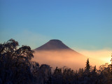 Mountain in the mist