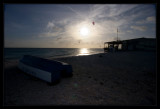 Kite Surfing by Fish Hut