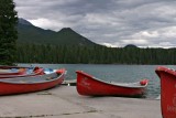 Jasper Park Lodge Canoes