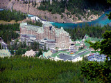 Hotel from Banff Gondola