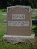 Frances Marjorie Mann 1912-1932