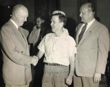 Roy Merrill with Ike Eisenhower