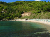 Stone beach in Scauri