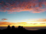 Observatory Sunset, Mauna Kea, Big Island, Hawaii