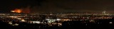 Panorama from Griffith Park Fire to Downtown Los Angeles