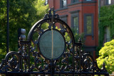 Public Garden Gate with Boston Seal
