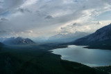 Abraham Lake near Cline River