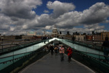 Looking back from Tate Modern towards St.Pauls