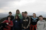 Group at top of Lough Salt Mountain
