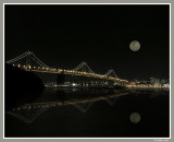 Moon over San Francisco Bay Bridge_353a