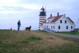 At Quoddy Head Lighthouse, Maine