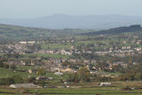 Trawden and Ingleborough from Boulsworth Hill