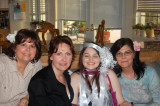 The Mom and the Aunts with the Bride-to-Be
