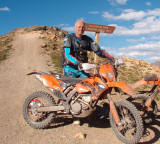 Cinamon Pass 12,900ft - Gary's 250 XCF-W
