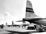 1951 - National Airlines DC-6 N90898 (C/n 43218/171) alongside Capitol, American and unknown DC-6's