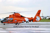 1992 - Coast Guard operations after Hurricane Andrew - HH-65 CG-6547 and C-130