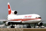 TWA L1011-385-1 TriStar 50 N31022 airline aviation stock photo