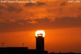 2007 - Opa-locka Executive Airport's abandoned control tower at sunset aviation stock photo #2975
