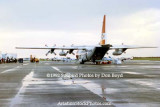 1992 - Coast Guard operations after Hurricane Andrew - HC-130H and relief supplies