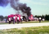 1975 - Aircraft burn and firefighter training at Miami International Airport