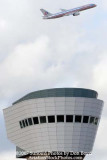 2007 - Miami International Airports J-Tower on top of new Concourse J with Avianca B757-236 N522NA stock photo #3036P