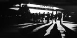 1960s - Vietnam bound troops boarding an Overseas National Airways DC-8