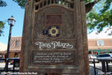 2007 - Plaque about establishment in the 1790s in Taos Plaza