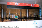 2007 - the center security checkpoint at Miami International Airports new South Terminal aviation airport stock photo #2245