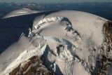 Baker:  Bergschrunds Above Coleman Headwall <br>(MtBaker101006-074adj.jpg)