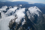 Blue Glacier (L), Olympus, Snow Dome, White Glacer (R), View SW <br> (OlympicNP091307-44adj.jpg)