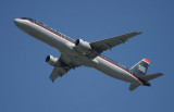 US Airways A-321 climbing out of LGA, Sept 2007