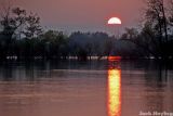 Sunset over Lake Loramie