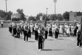 Fort Lorame Band at the mass on the ball diamond
