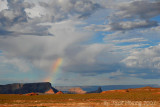 Rainbow over Lake Powell, Page Arizona