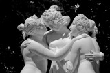 Hearst Castle Statue  - The Three Graces , Antonio Ccanova