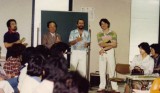The young Tony RIZZo and SANtilli working in Osaka, Japan 1978 when SanRizz started