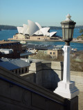 Opera House from staircase to the Bradfield Highway