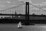 Throgs Neck Bridge & Manhattan Skyline from the US MMA