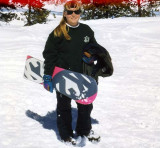 1996 - Karen at Copper Mountain