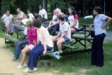 1974 - Coast Guard Reservists participating in sports activities at Reserve Training Center Yorktown, VA