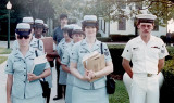 1974 - YN1 Don Boyd and the Yeoman Class at Yorktown
