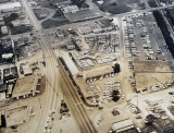 1962 - Aerial view of Tropical Chevrolet on Biscayne Boulevard in Miami Shores