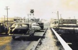 1955 - NW 36 Street east of Miami International Airport with old Delta C&S billboard on the right side