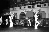 1947 - Majorettes leading the Miami Senior High School Band in the Orange Bowl parade