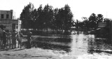 1947 - The Circle and Miami Springs Pharmacy after the Flood of 1947 caused by Hurricane VI