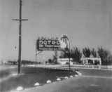 1951 - the Palms Motel at the southeast corner of US 1 and SW 67 Avenue, Dade County
