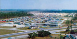 1957 - the treeless barren Isla-Gold Trailer Park and Motel on US 1 in Naranja