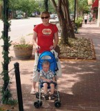 July 2007 - Karen and Kyler Kramer in Old Colorado City