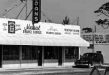 1951 - Beer bar, Mutual Financial Services, Beauty Salon and Venetian Blinds on NW 7 Avenue and 96 Street, Miami