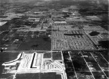 1957 - Bird Road in the middle, viewed to the east, SW Dade County